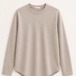 Light Taupe Long Sleeve Top