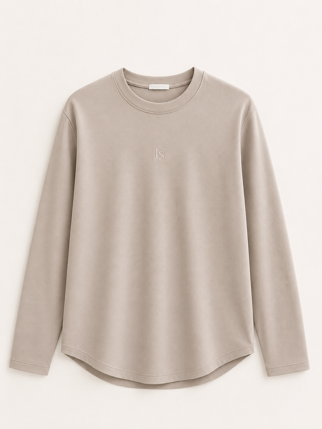 Light Taupe Long Sleeve Top